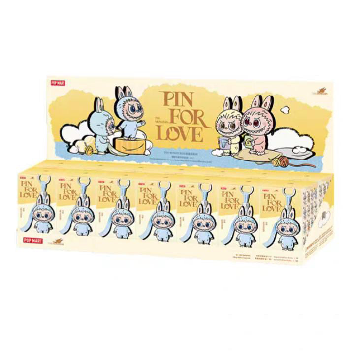 Pop Mart The Monsters Pin For Love Plush Pendant, Blind Box (A-M