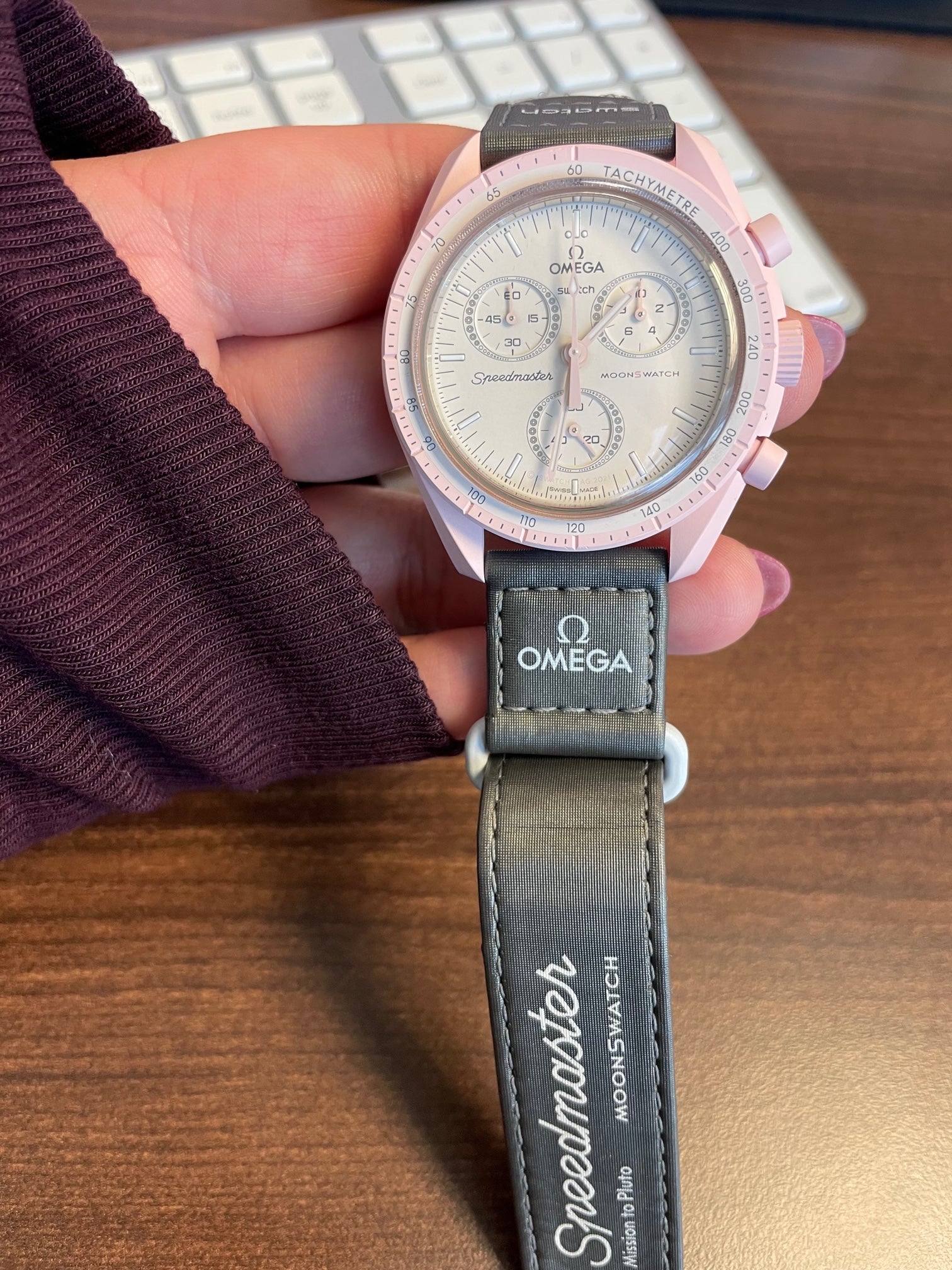 The OMEGA Mission to Venus Moonswatch stands out among its peers