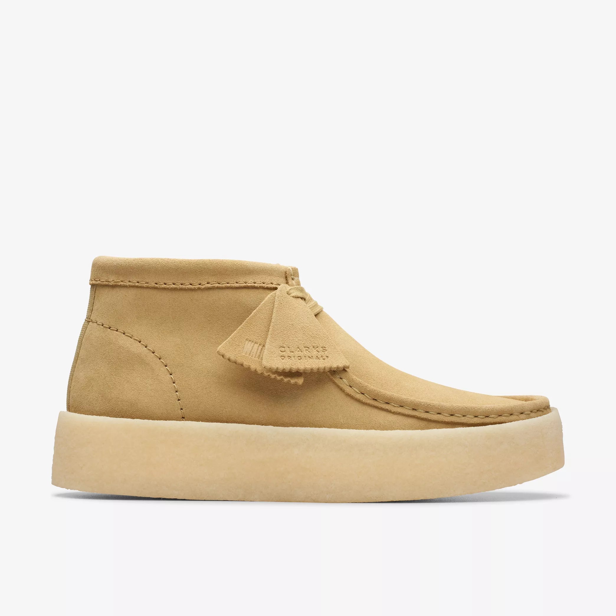 Clarks Original Men WALLABEE CUP BOOT MAPLE SUEDE 