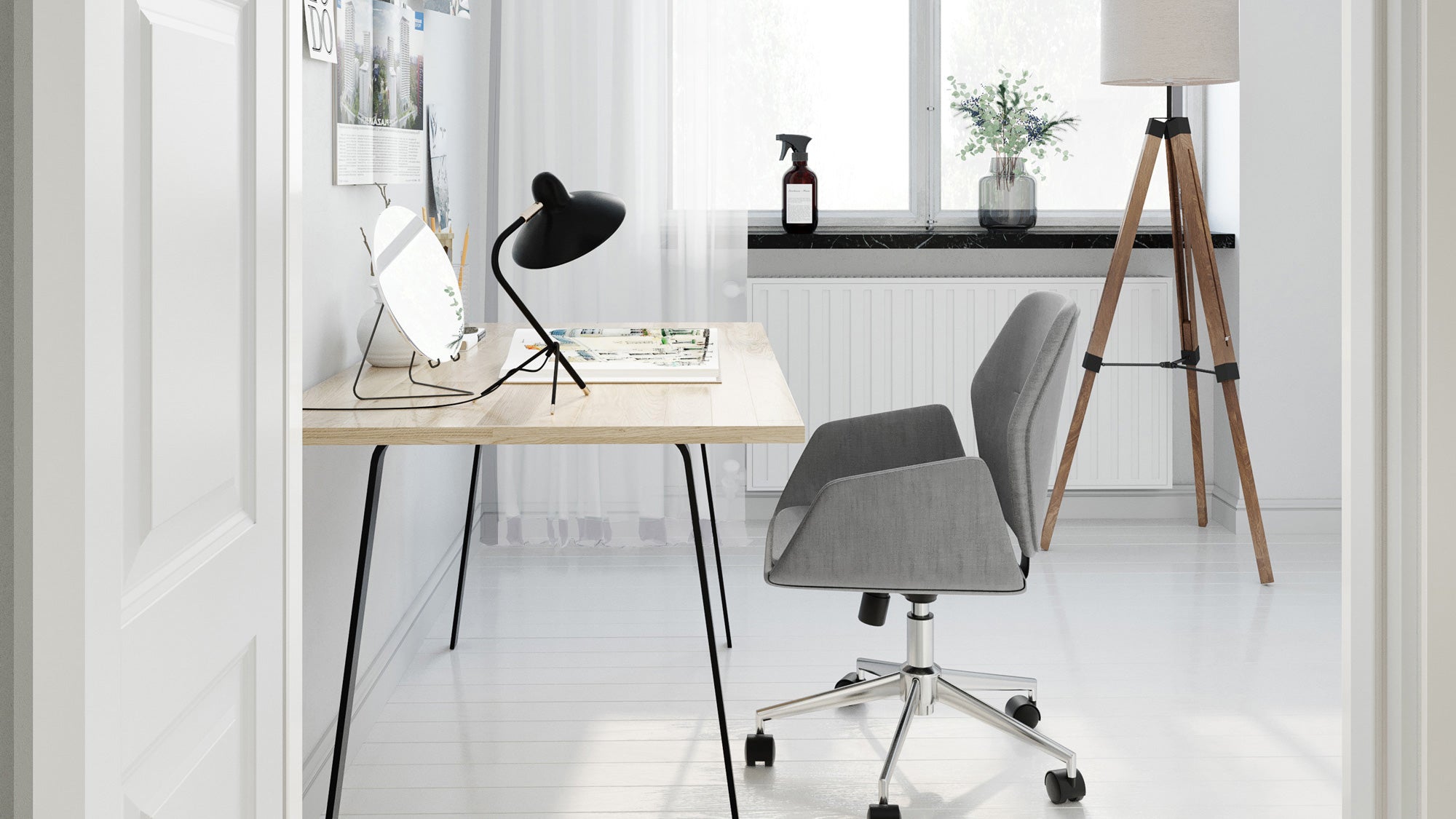 KANADEMONO が提案する、モダンなオフィスチェア