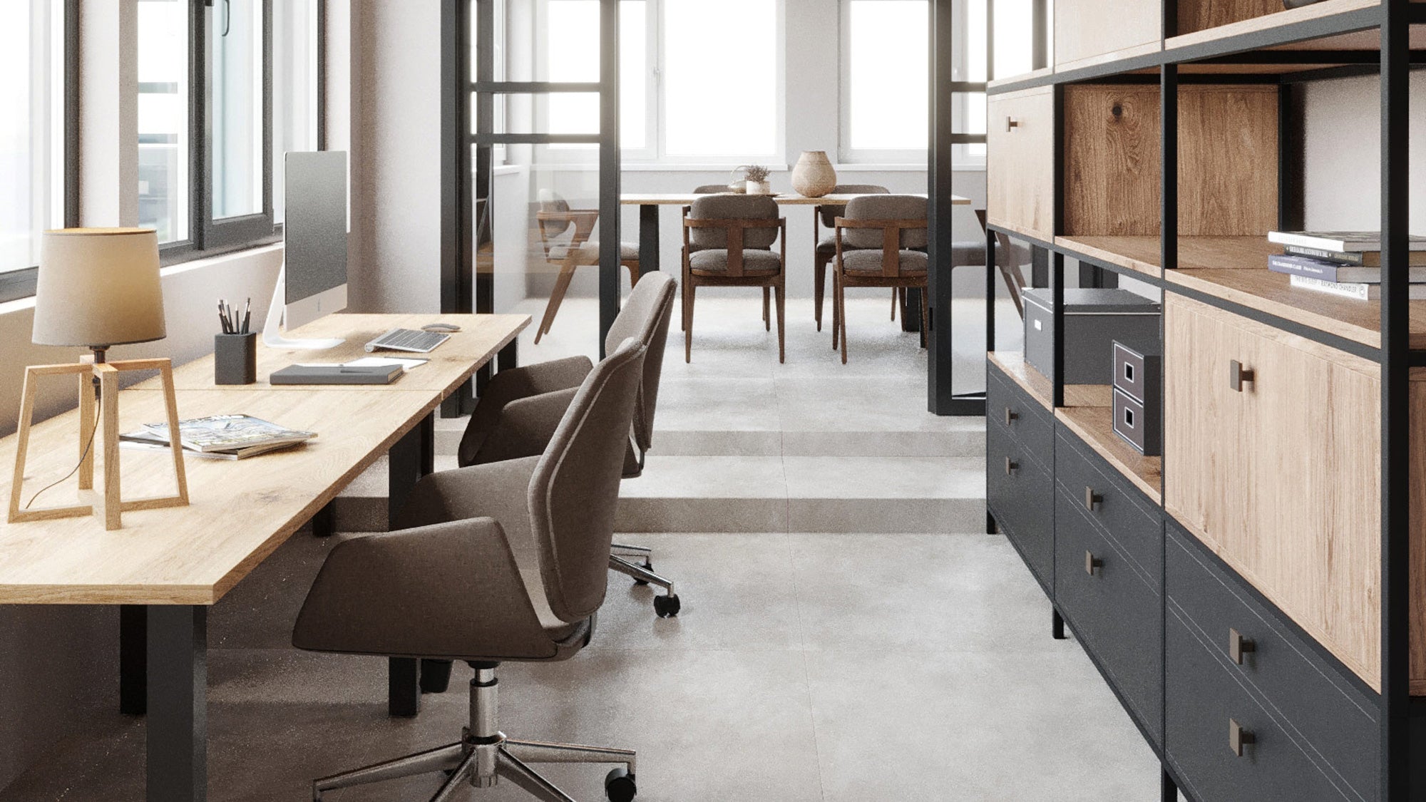 KANADEMONO が提案する、モダンなオフィスチェア