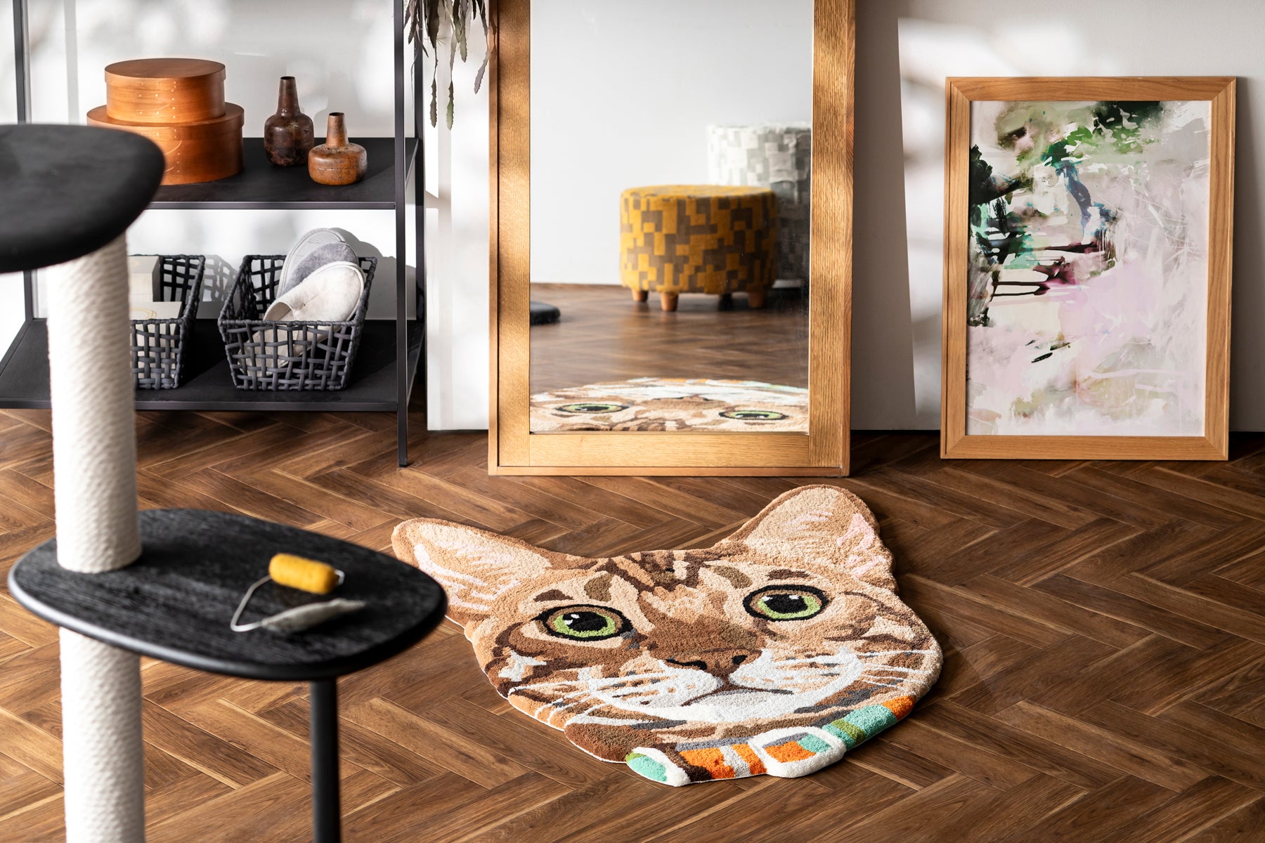 THE RUG crafted with MIYOSHI RUG / NEKO – KANADEMONO