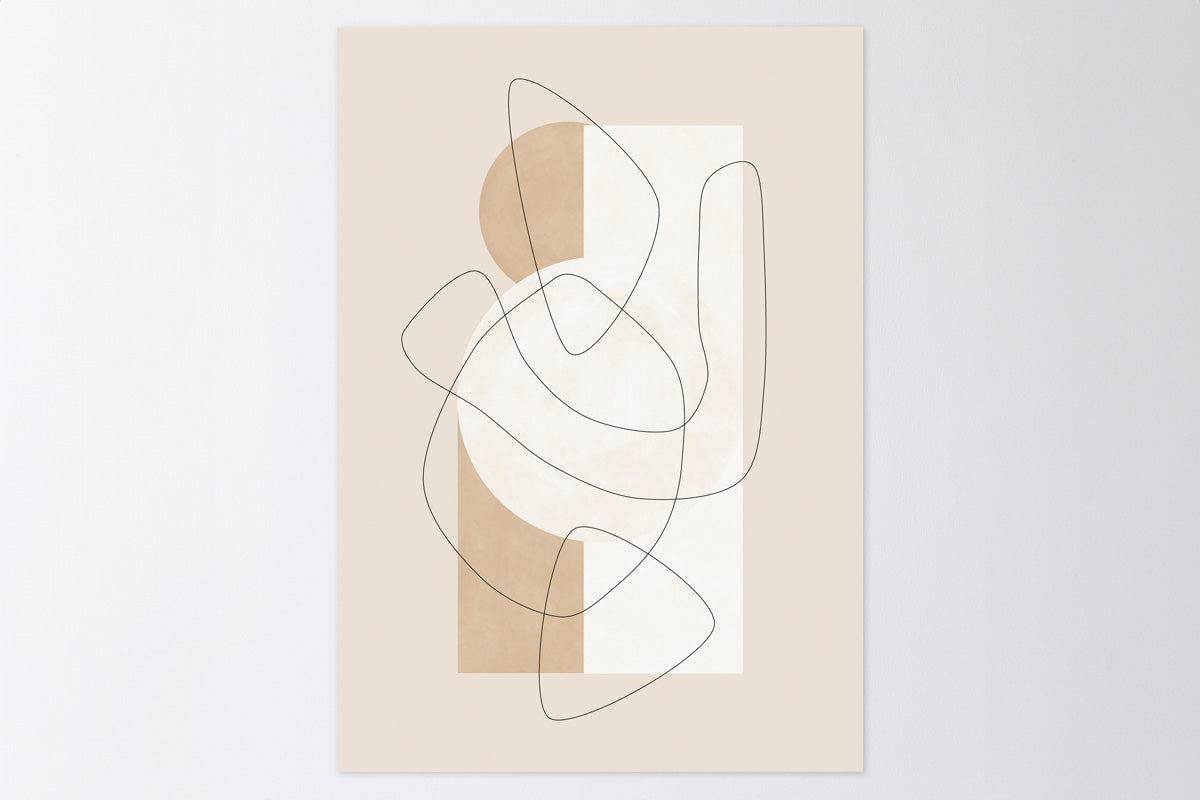 Line Art #1 アートポスター単品 – KANADEMONO