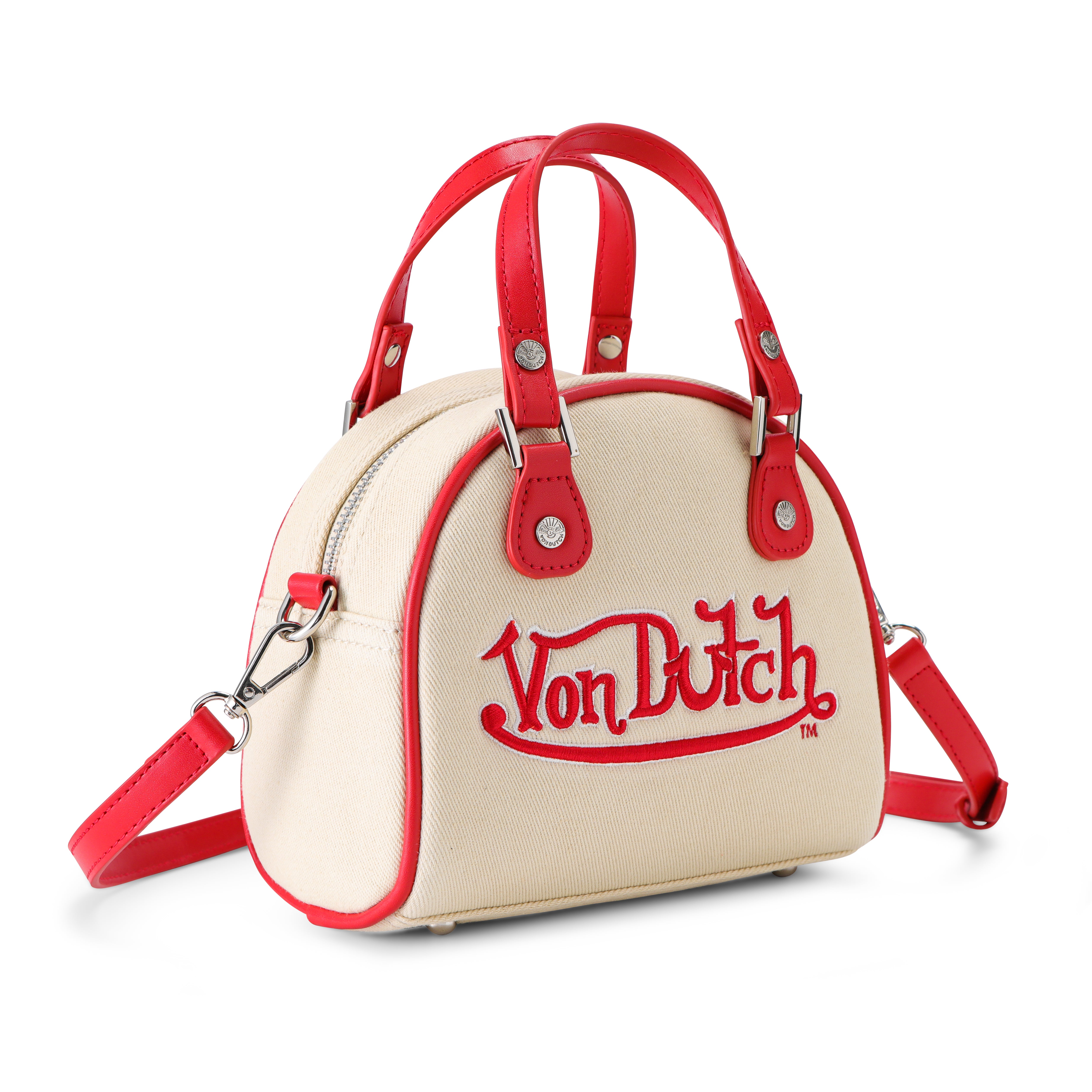Von Dutch x True Religion Bowling Bag - Cream Denim