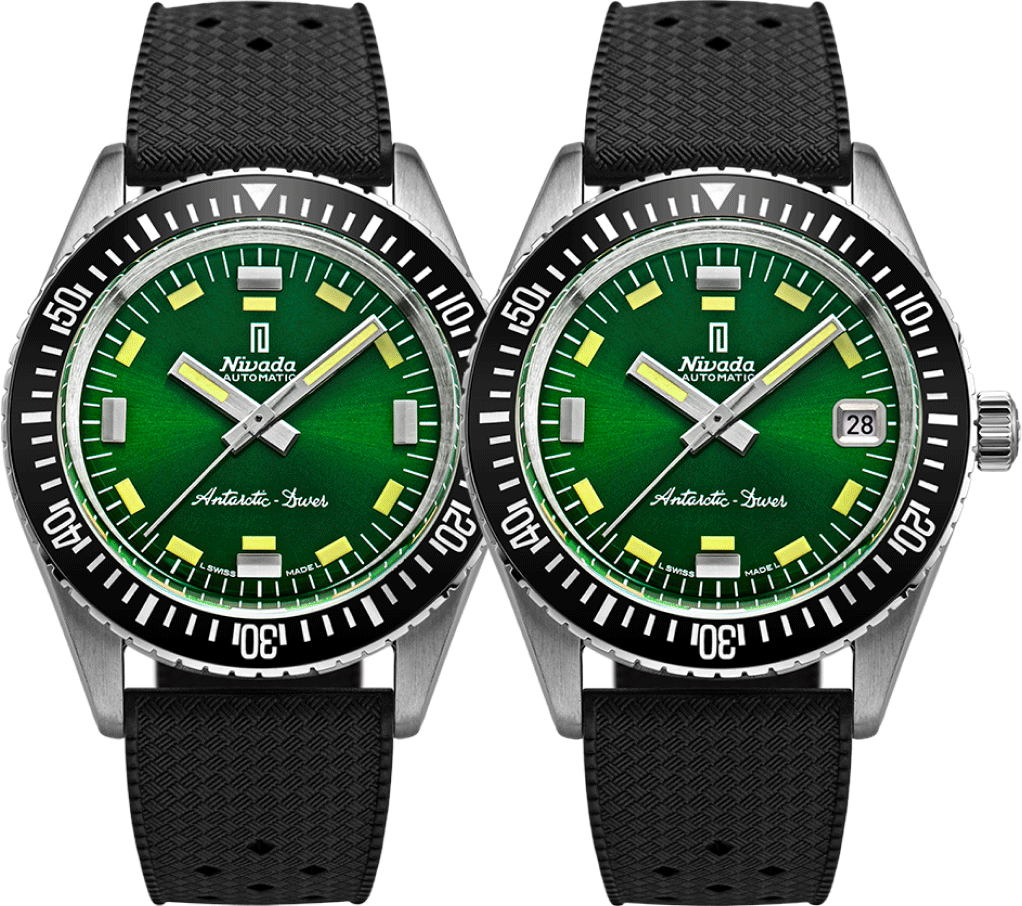 ANTARCTICDIVER GREEN – Nivada Grenchen