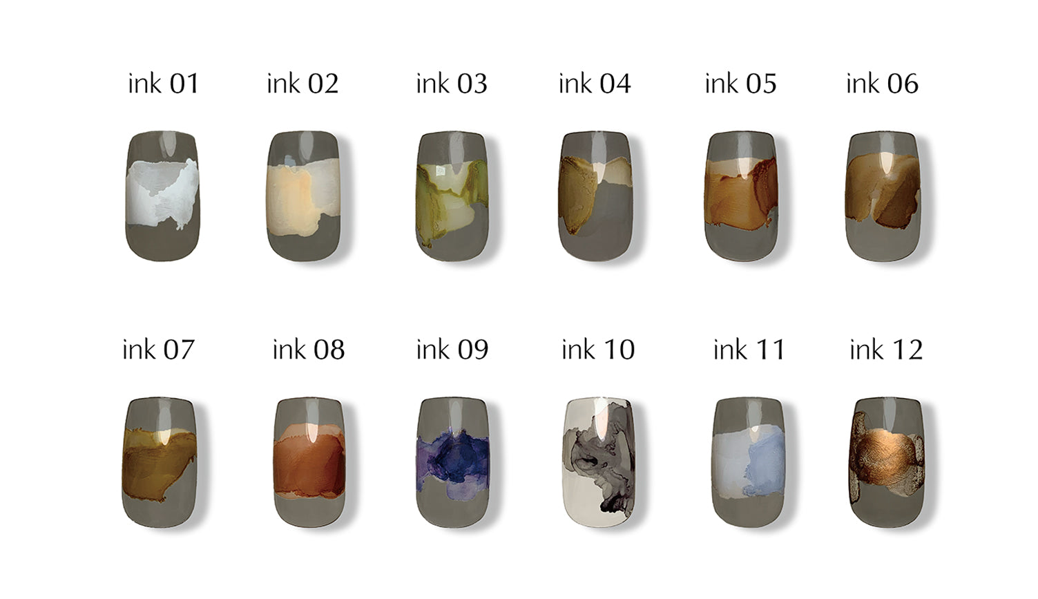 Cleto Ink Collection #1 - 12 Color Set – Zillabeau