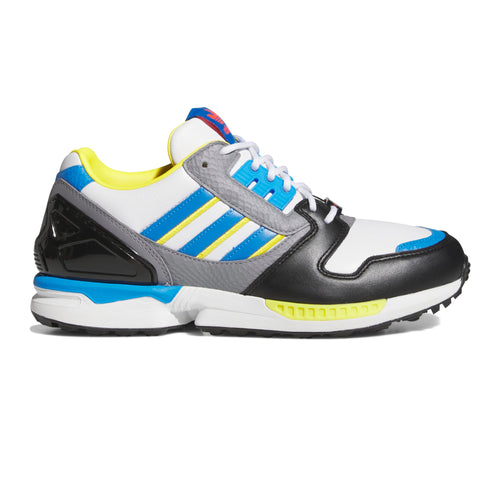 adidas Originals ZX 8000 Golf Shoes - White/Lucid Ray Blue/Black