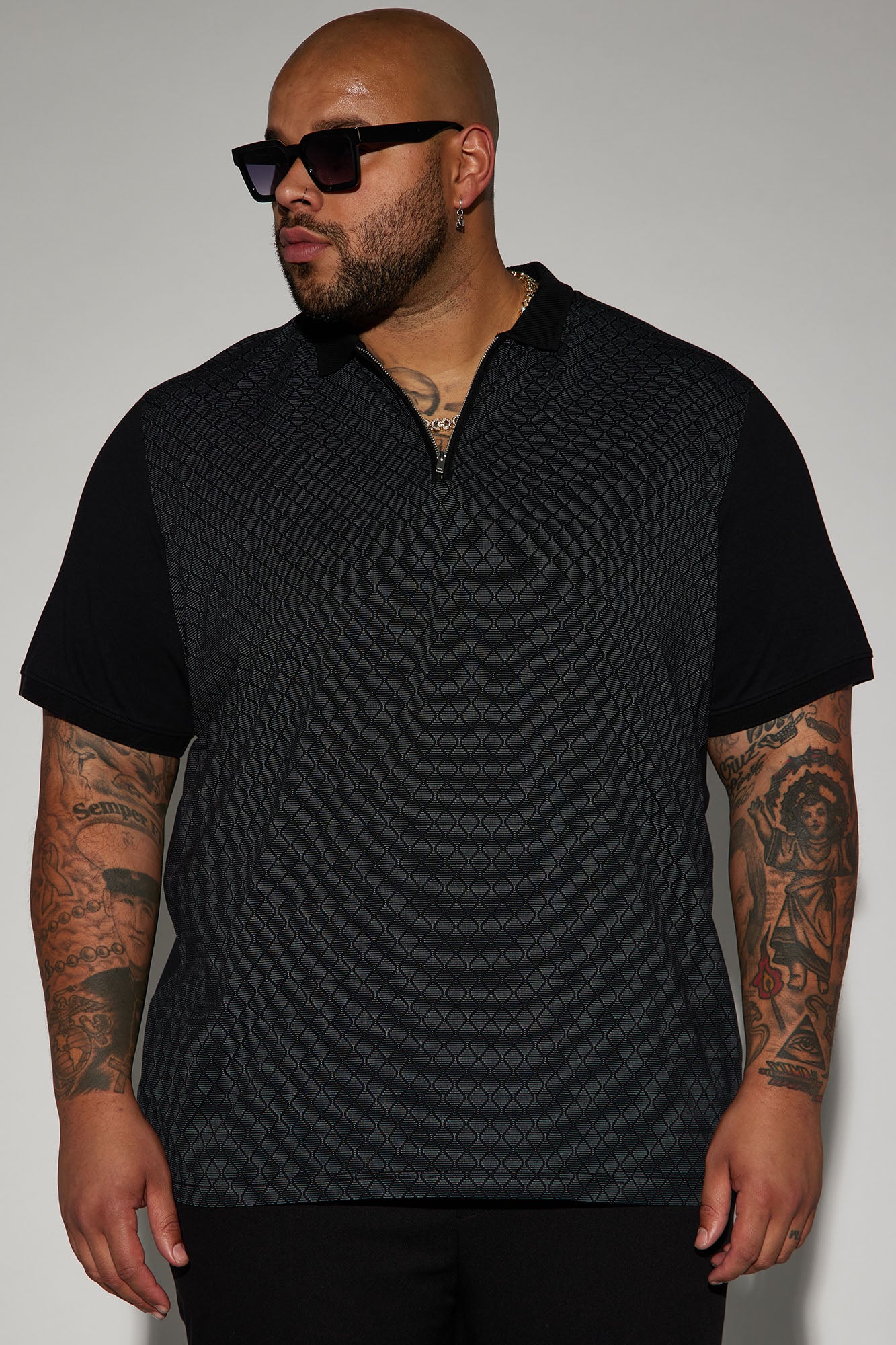 Bogey Short Sleeve Polo - Black | Fashion Nova