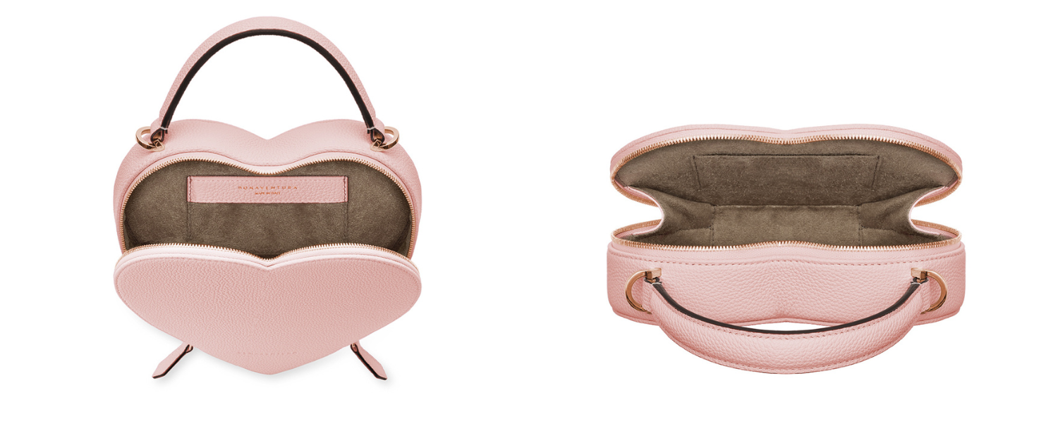 新色】サクラピンク(アリア ハートバッグ)