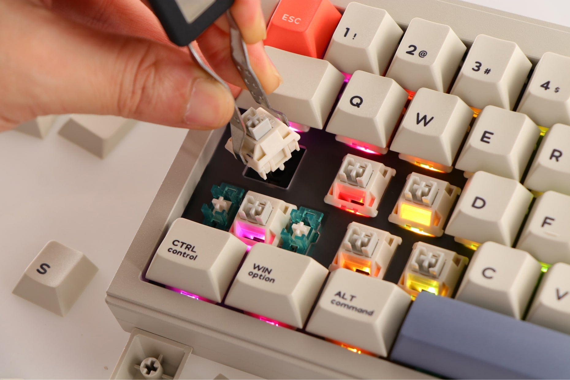 Cidoo-メカニカルキーボード用のv65 v2 Bluetoothキーボードキット,CNC