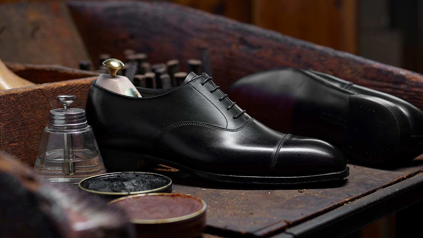 Audley Black Calf | Crockett & Jones – Crockett & Jones US