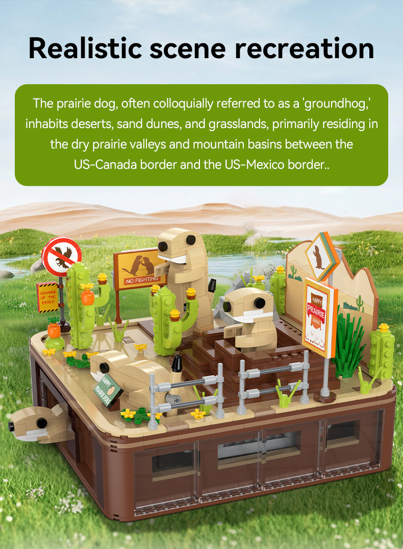 CaDA Master Steam Series Prairie Dogs Kinetic C71008W – Doublee_CaDA