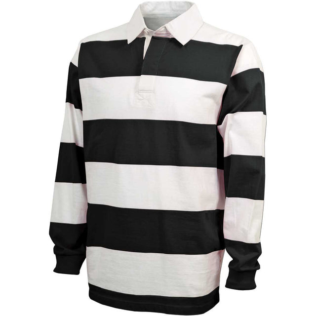 Charles River Men's Royal/White Classic Rugby Shirt