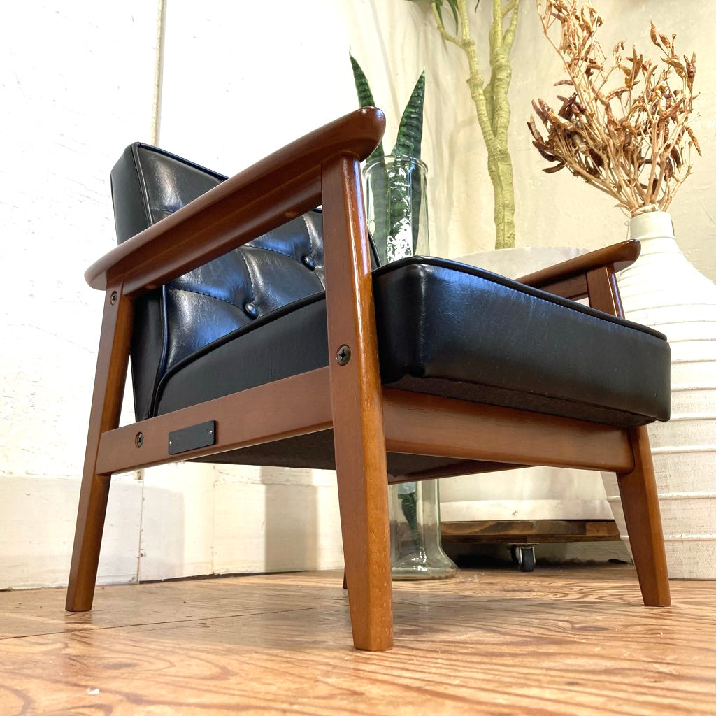 カリモク60 karimoku Kチェア ミニ アームチェア スタンダードブラック