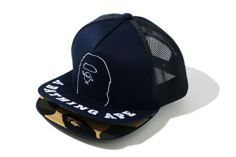 DOUBLE VISOR SNAP BACK CAP ITEMS | bape.com