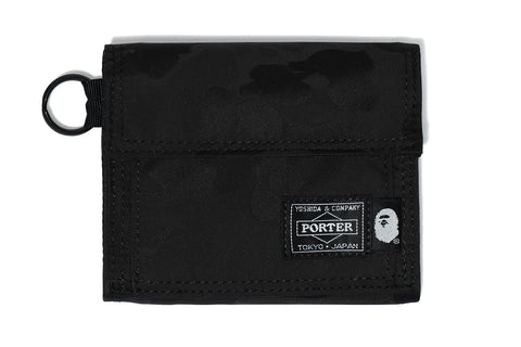 ポーター×エイプ wネームコラボ迷彩柄のナイロン製ノートPCケース