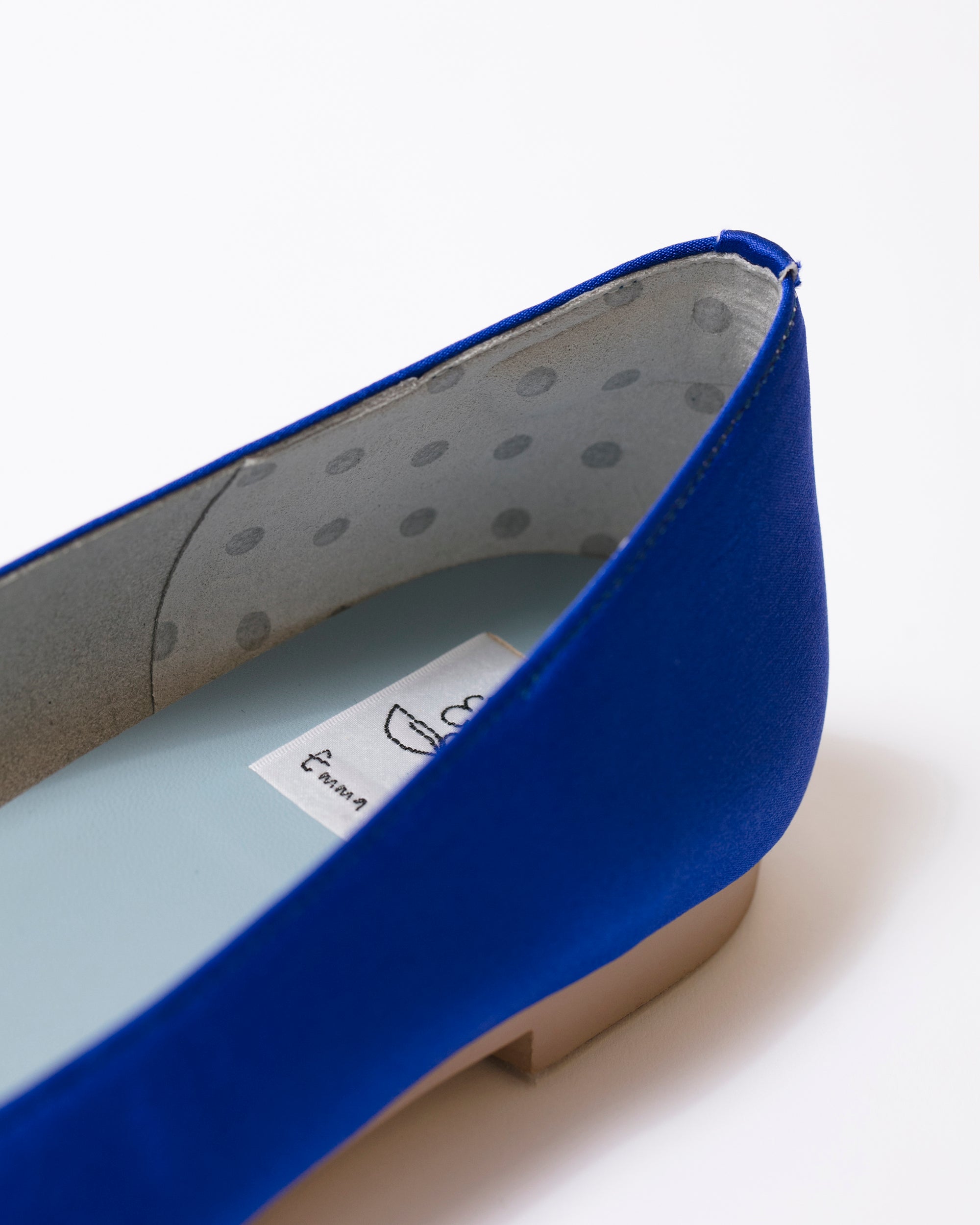 Bijou Satin Flat Shoes -Emma Francis / エマ フランシス 公式