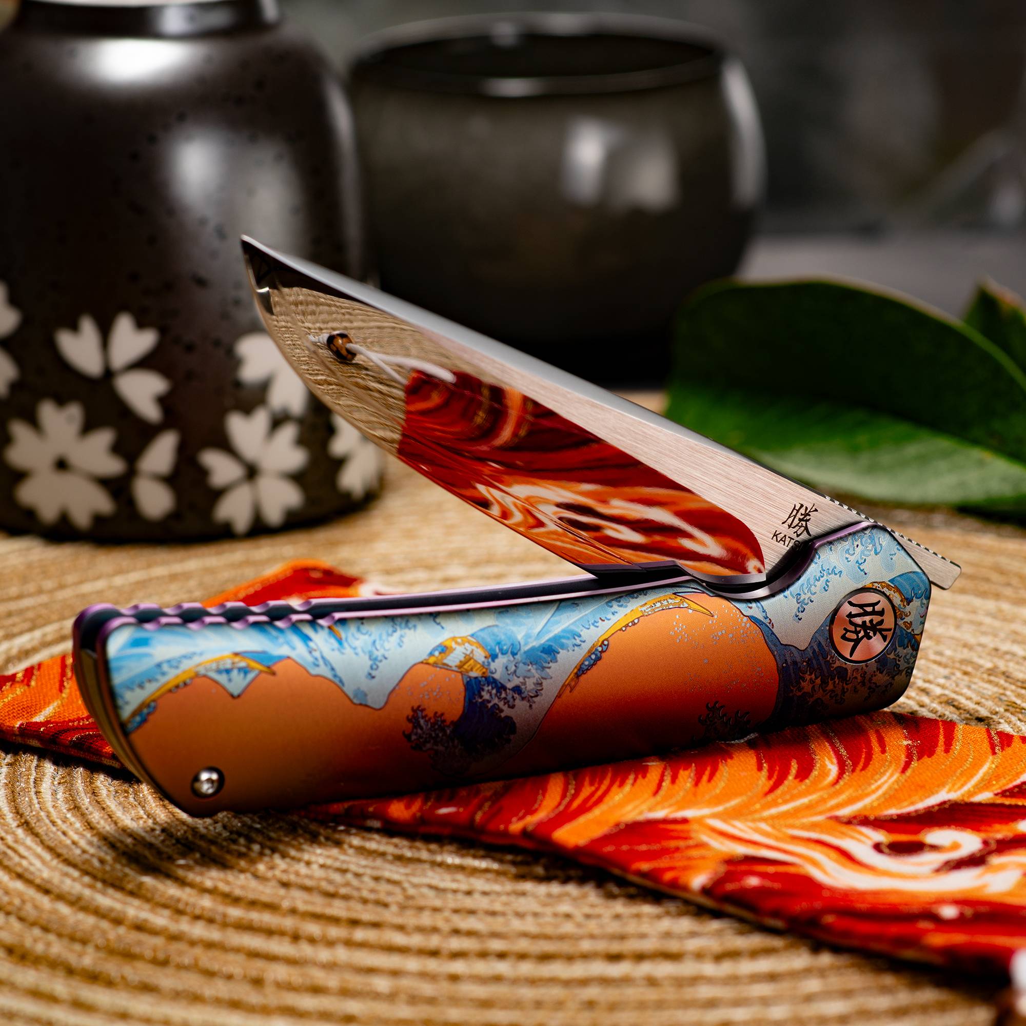 KATSU ZM04, ZDP-189 Super Steel Convex Grind Mirror polished Blade