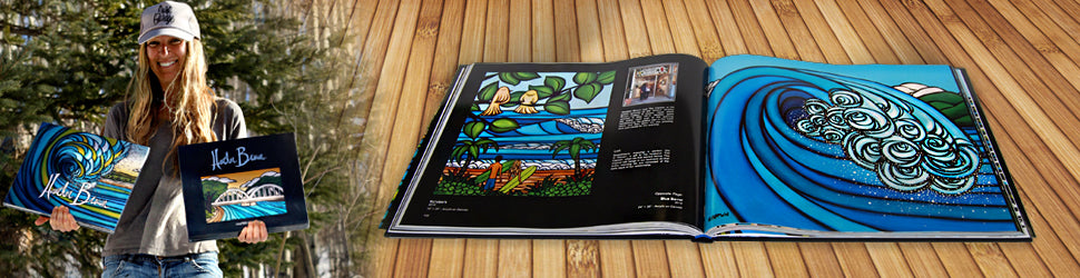 アートコーヒーテーブルブック & ジャーナル - ハワイのサーフ