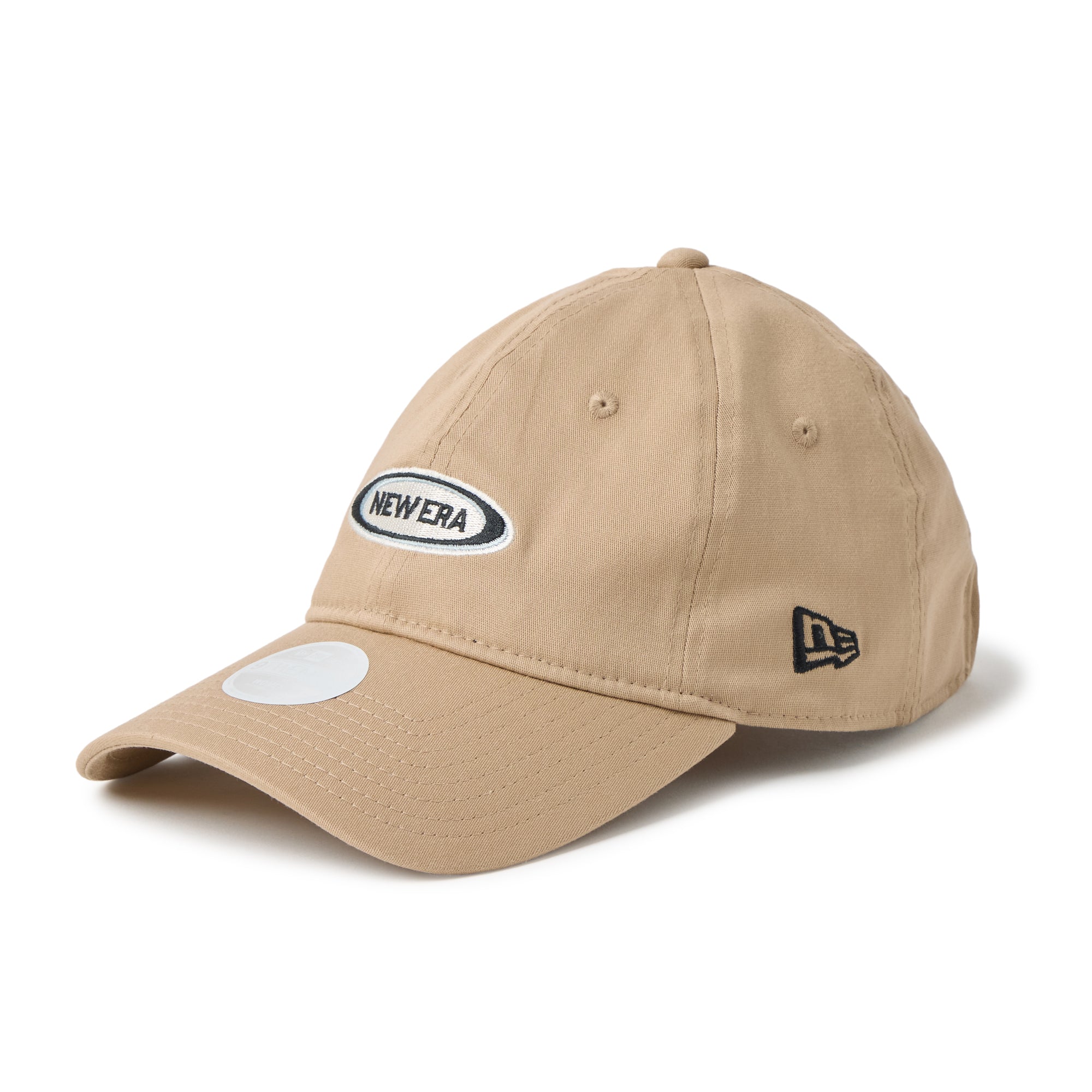 9FIFTY ストレッチスナップ クラシックロゴ カーキ × ホワイト