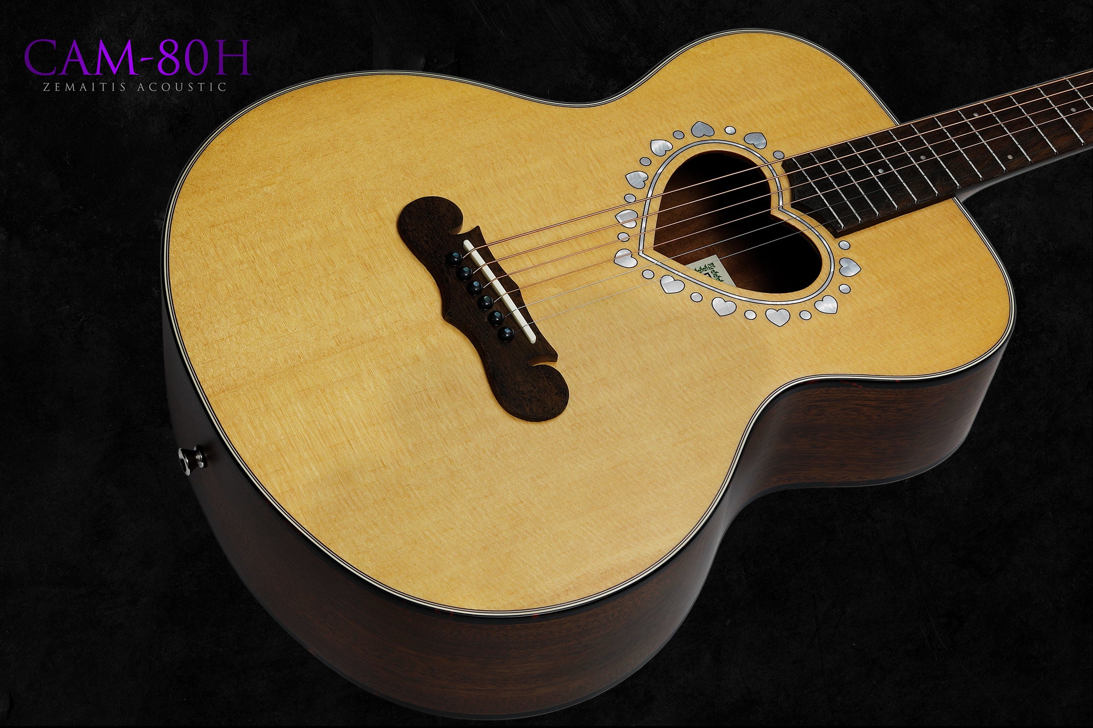 CAM-80H (3/4 Size) – Zemaitis Guitar Company
