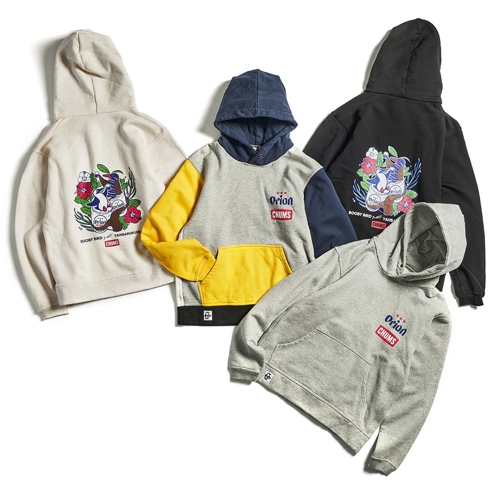 ORION×CHUMS コラボ24秋】 OWYC24 ﾔﾝﾊﾞﾙｸｲﾅ ｶﾘｰ! プルオーバーパーカー