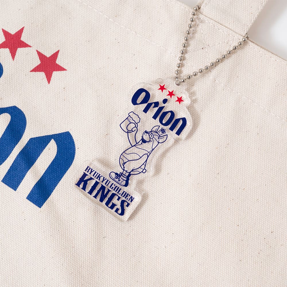 RYUKYU GOLDEN KINGS×Orionロゴアクリルキーホルダー – オリオンビール