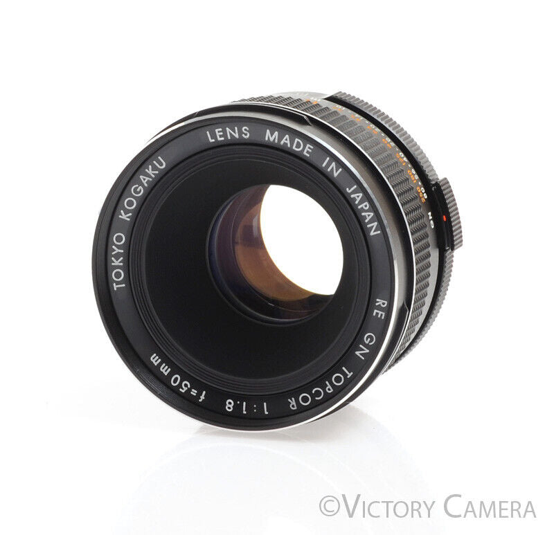 Topcon Topcor 50mm f1.8 RE GN Standard Prime Lens for Super DM