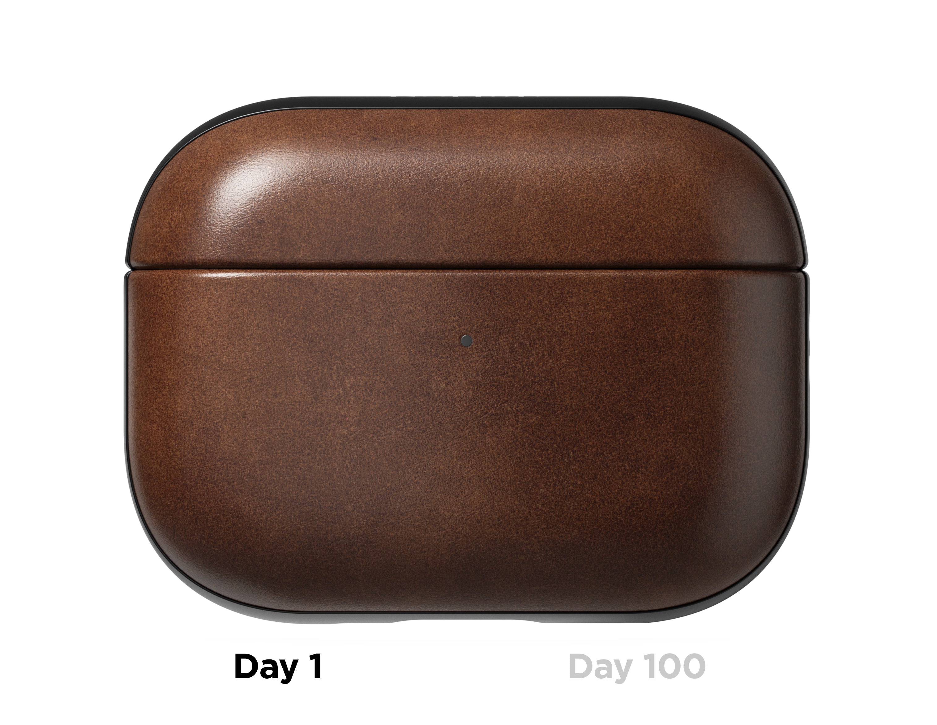 Modern Leather Case - Airpods Pro (3rd gen) | Rustic Brown