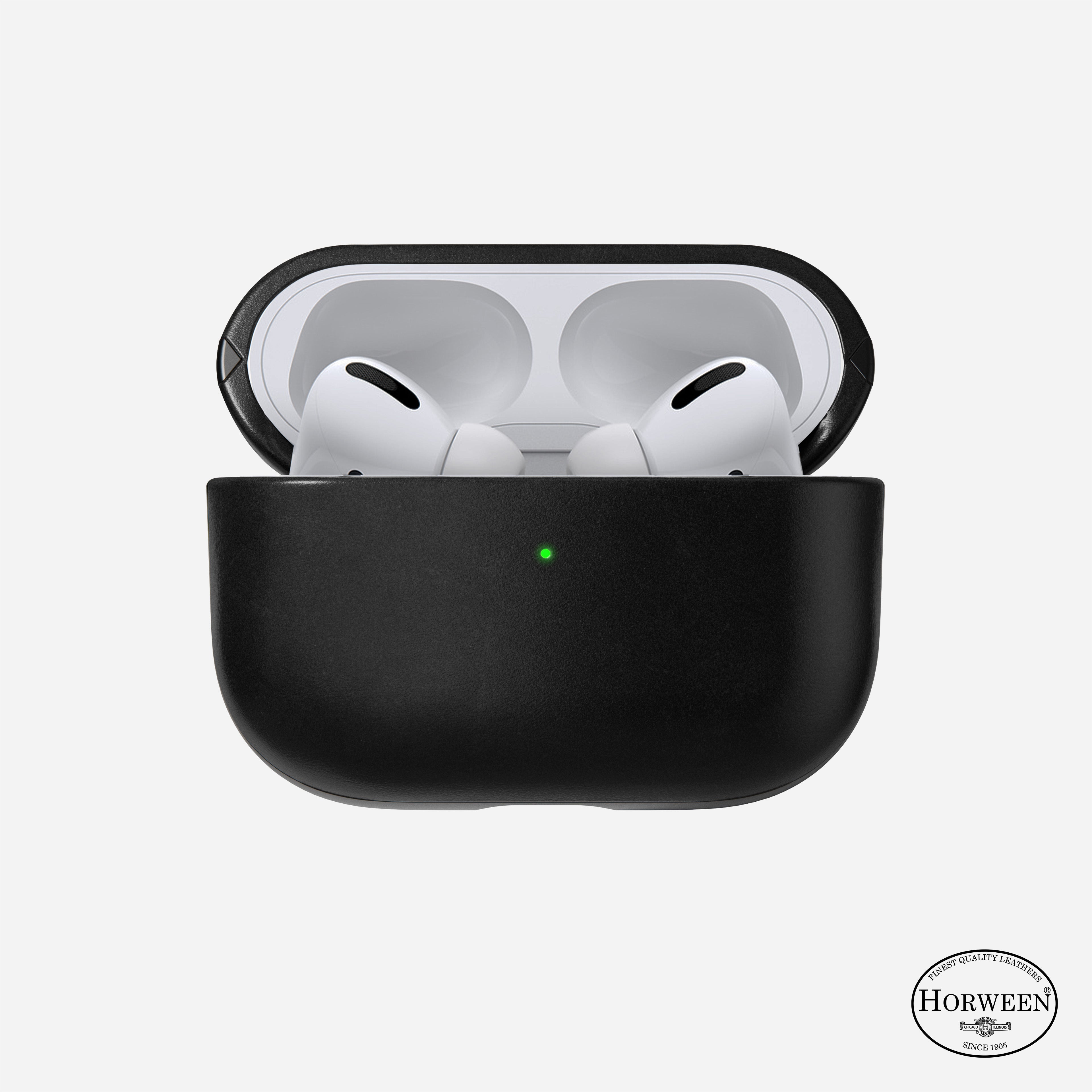 Modern Leather Case - AirPods Pro | Black | NOMAD®