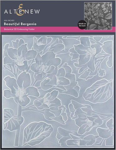Pink Perfection Camellia 3D Embossing Folder | Altenew