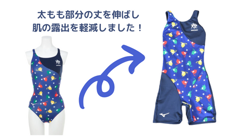 ジュニアスイミング指定用品 女子オールインワン水着 – 株式会社