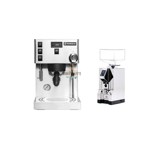 Rancilio Silvia Pro X with Eureka Mignon Specialita Grinder