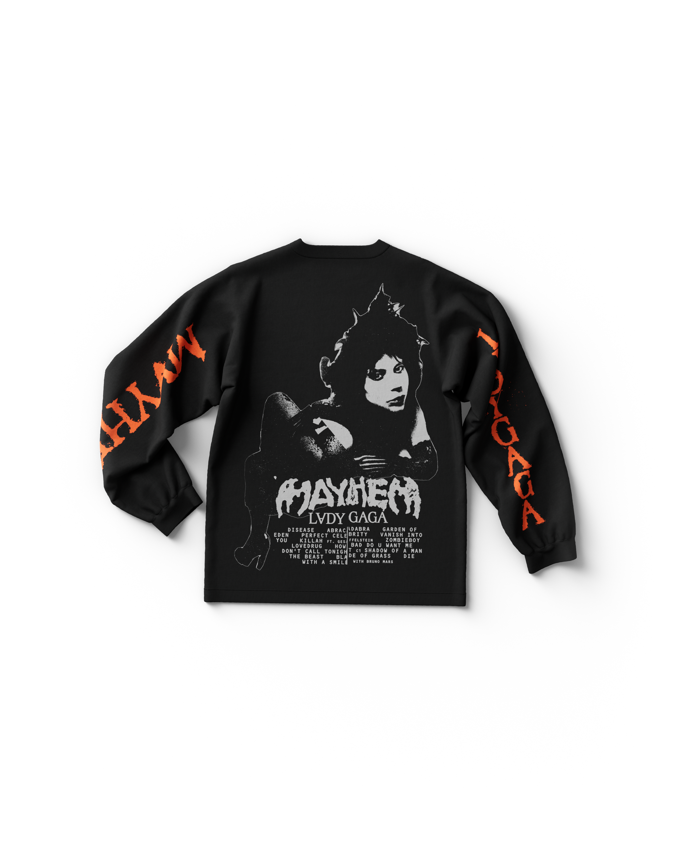 Lady Gaga | MAYHEM Orange Logo Hoodie