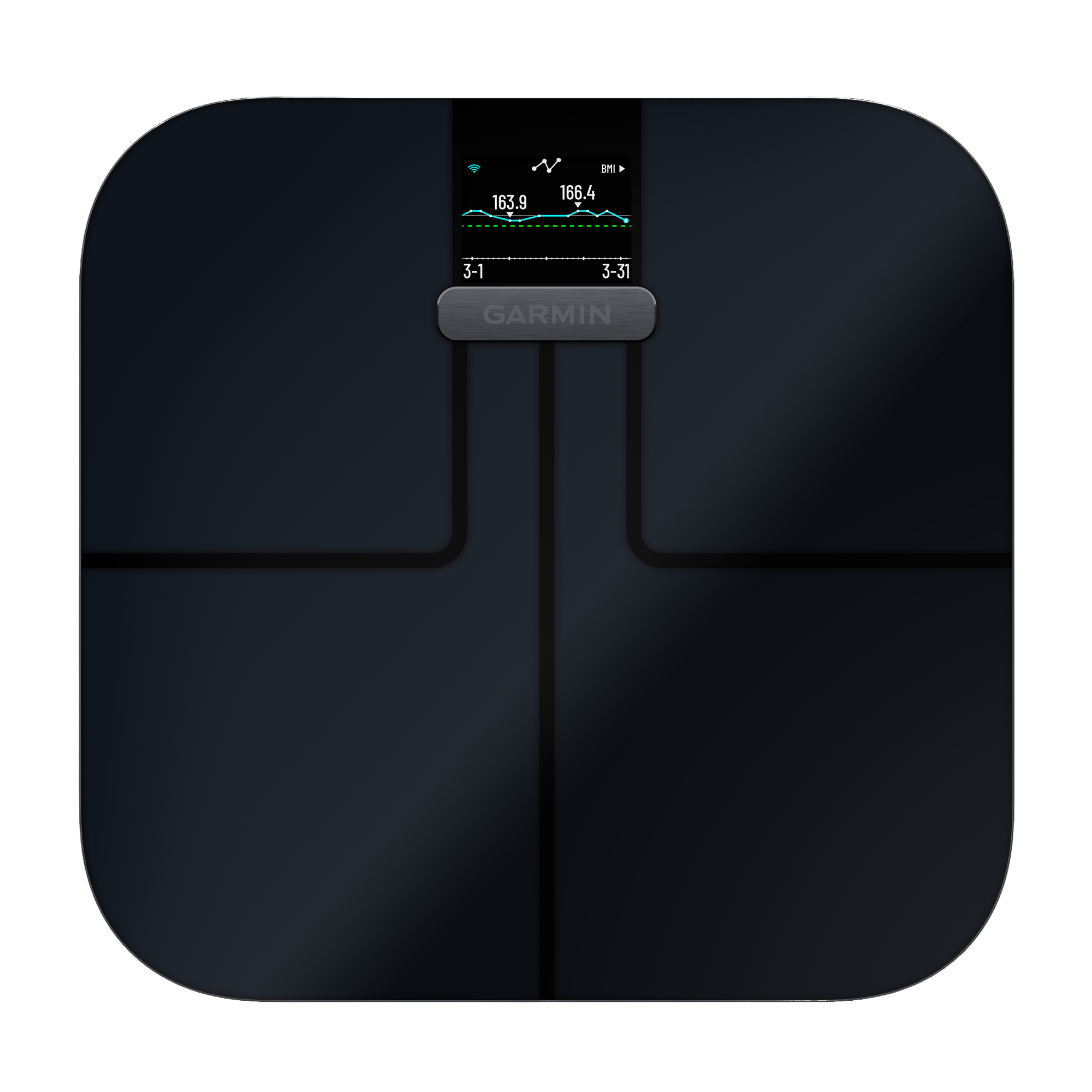 Garmin Index™ S2 Smart Scale | Body Composition Tracking for Athletes