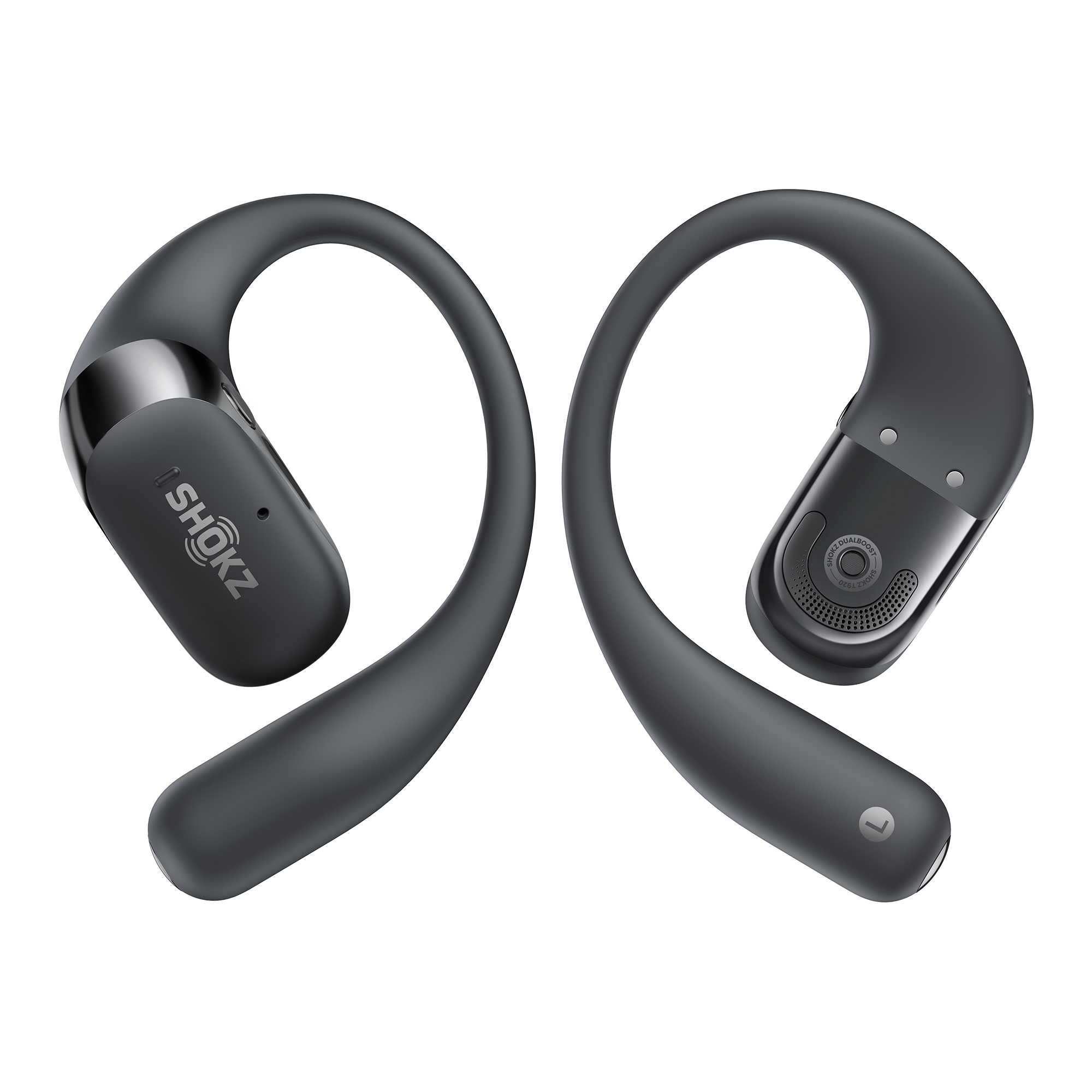 Shokz OpenFit 2 Open-Ear Earbuds | DualBoost Sound for Running