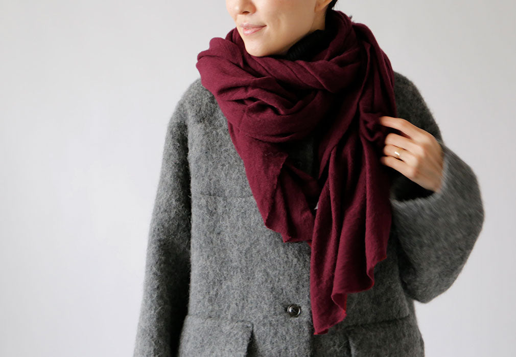 LISETTE×Botto Giuseppe カシミヤストール