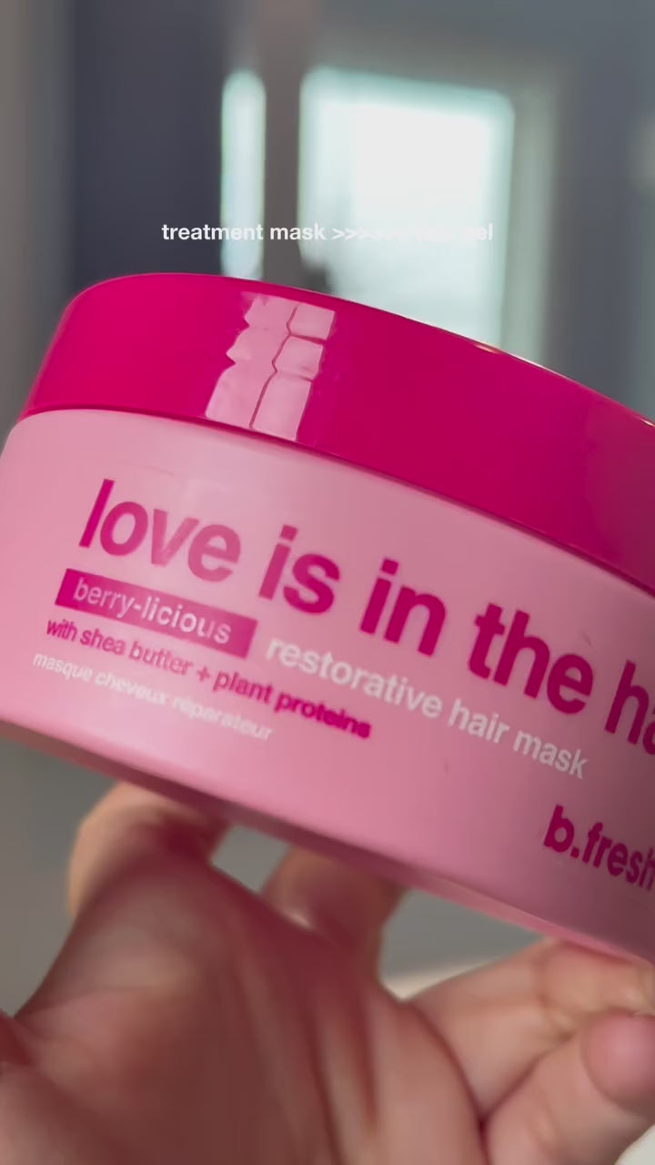 love is in the hair | restorative hair mask | b.fresh – MineTan USA