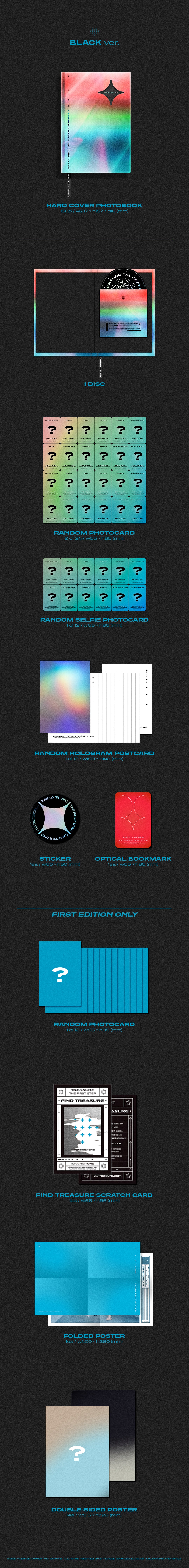 TREASURE 1ST SINGLE ALBUM - THE FIRST STEP : CHAPTER ONE – SubK Shop