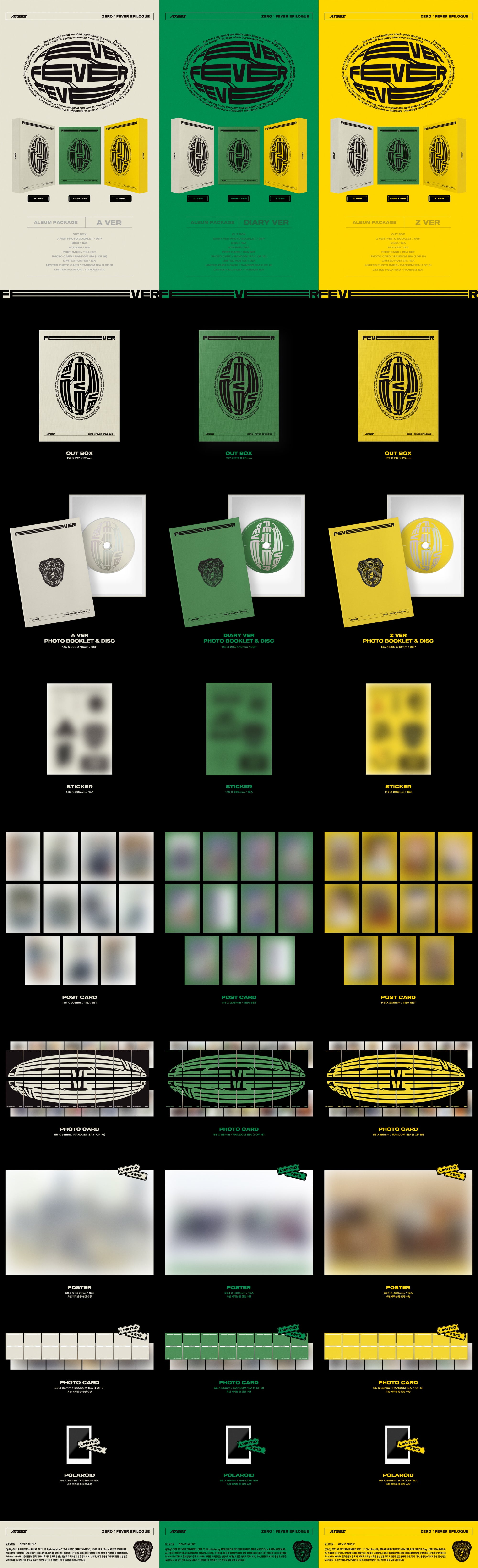 ATEEZ - ZERO : FEVER EPILOGUE – SubK Shop