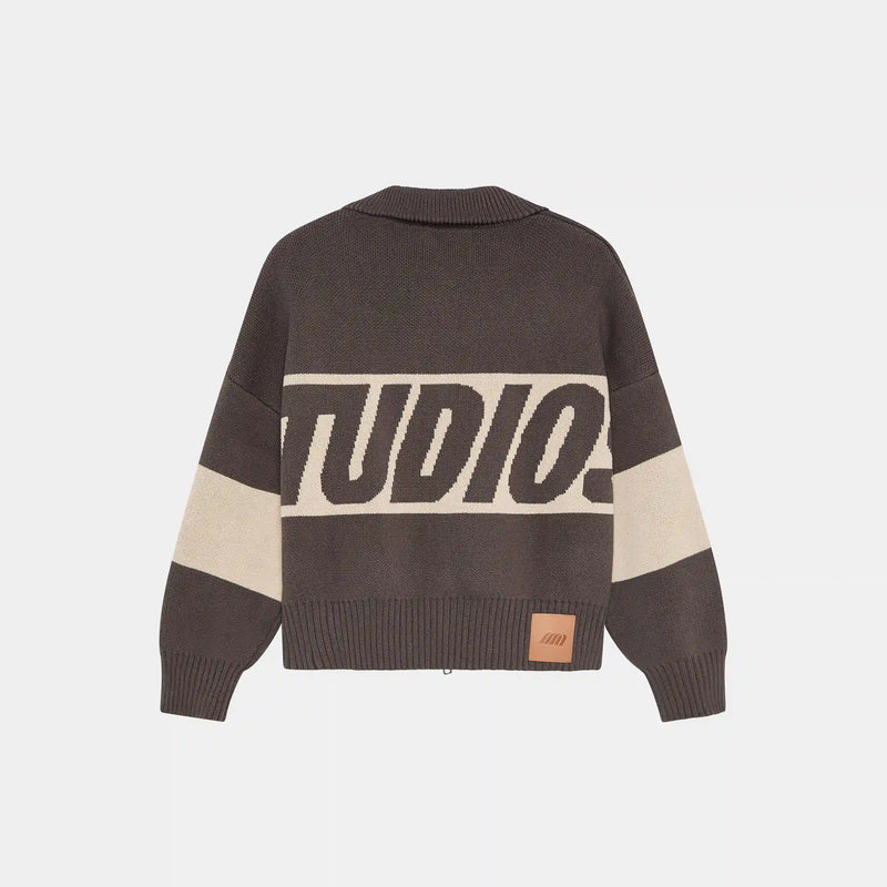 Thrill Falcon Zipper Knit - Always Grateful