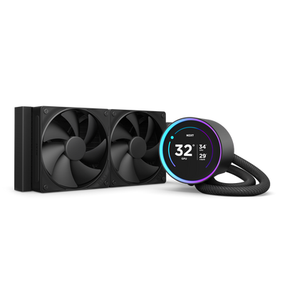 Kraken 280 | 280mm AIO Liquid Cooler with LCD Display| NZXT