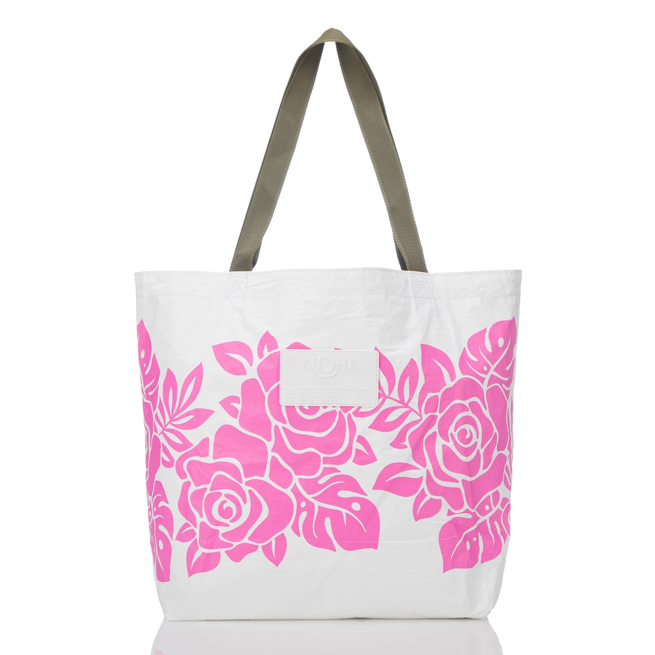 Maui Lokelani Rose Reversible Tote | ALOHA Collection