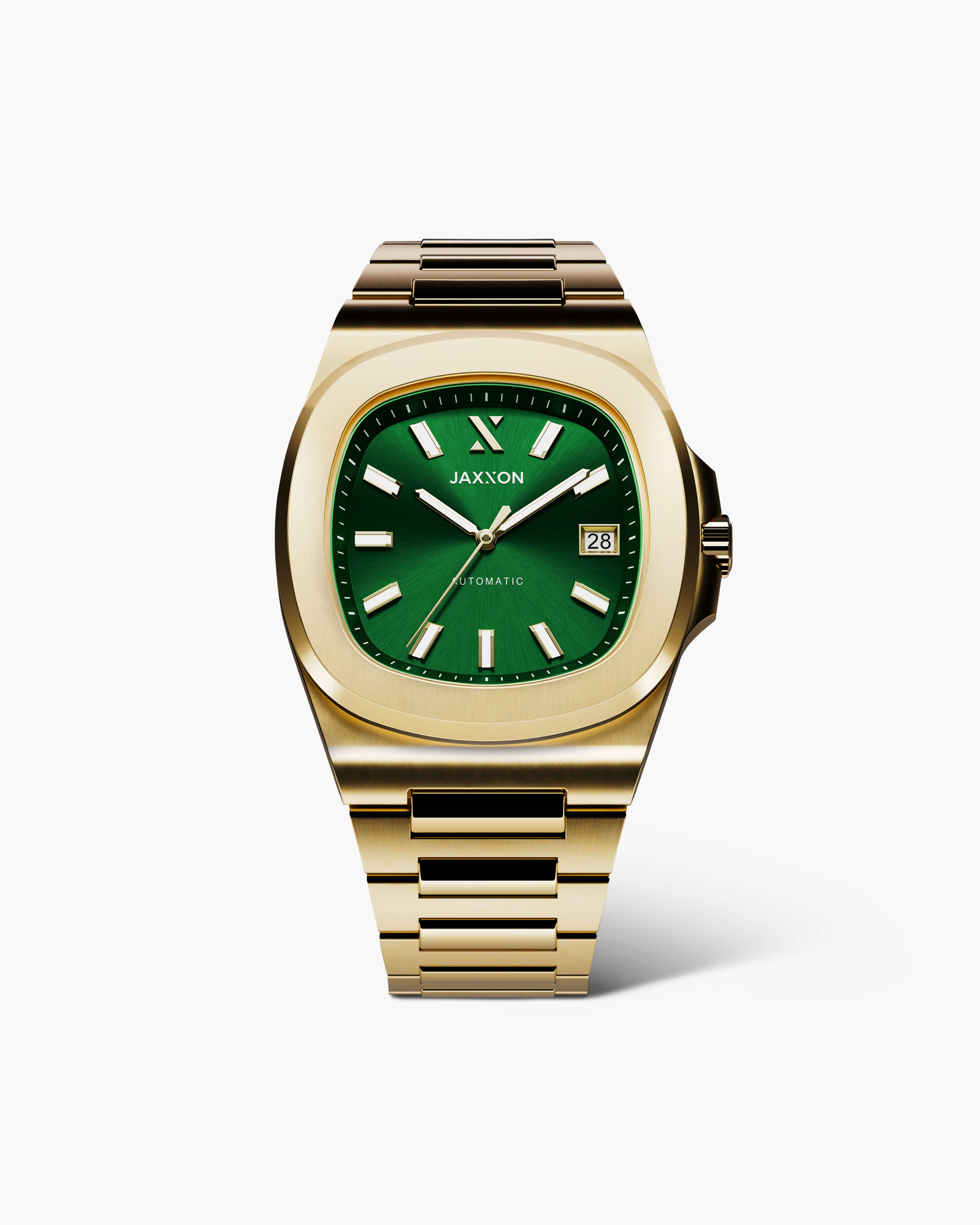 JX1 Automatic Watch - Silver & Black - JAXXON