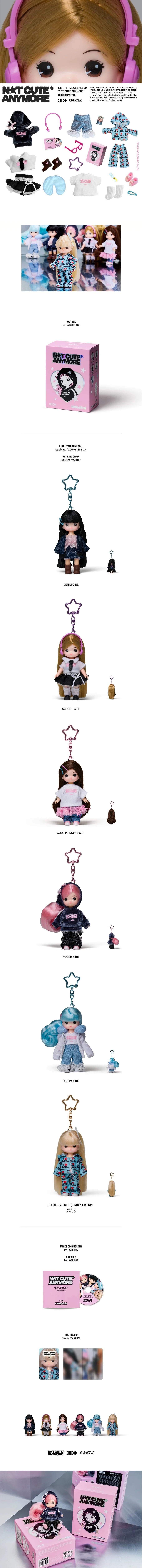 ILLIT 1st Single Album - NOT CUTE ANYMORE (Little Mimi Ver