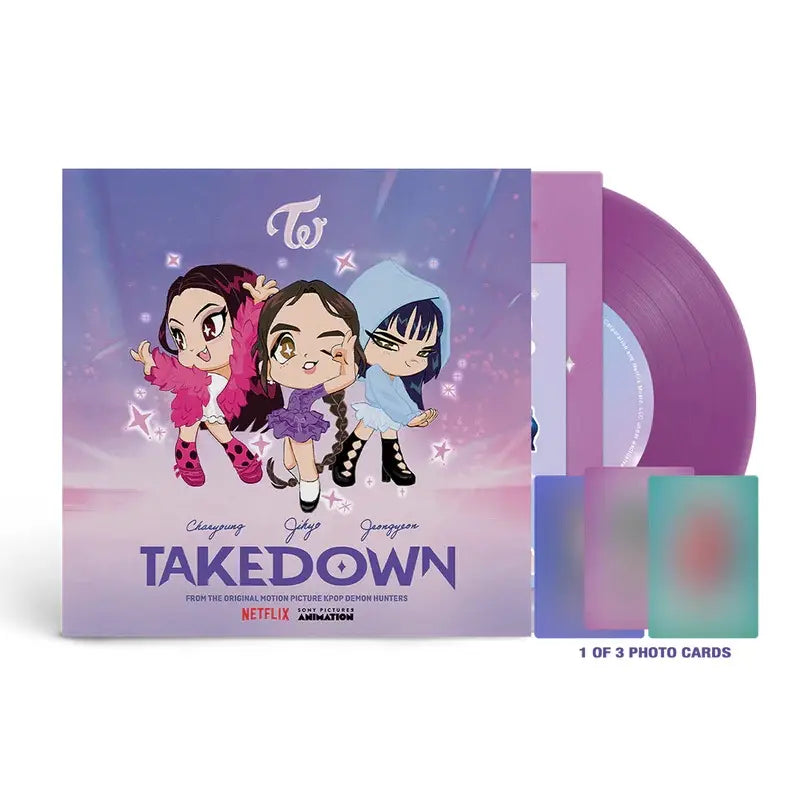 KPOP Demon Hunters OST (TAKEDOWN Single) (LP) – Choice Music LA