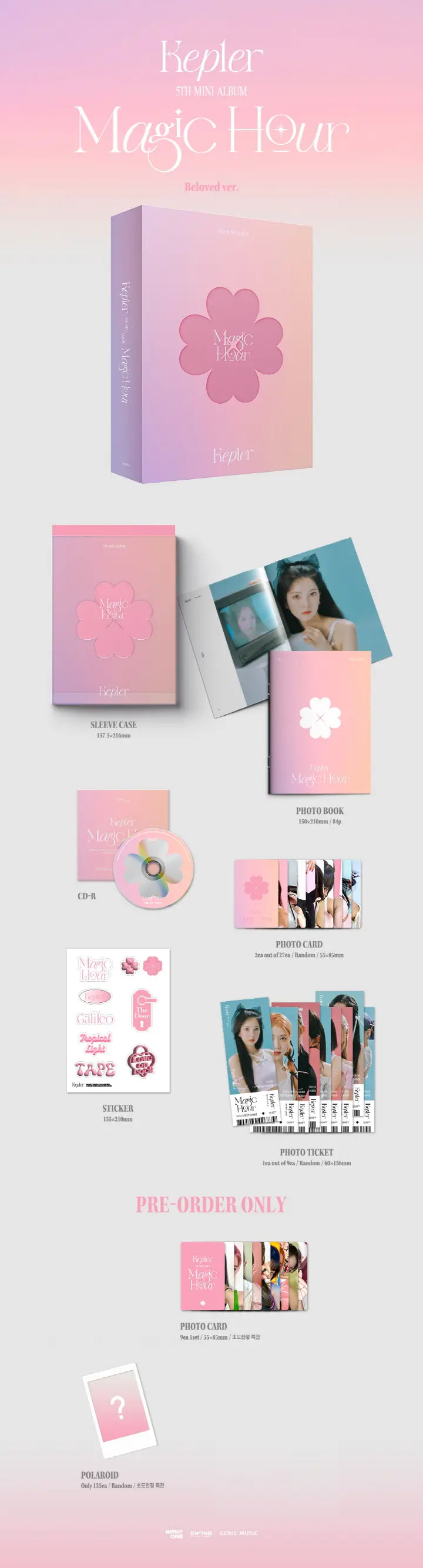 Kep1er 5th Mini Album - Magic Hour – Choice Music LA