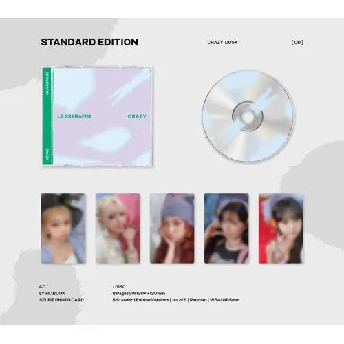 Le Sserafim - CRAZY (Regular Edition) [Japan Import] – Choice Music LA