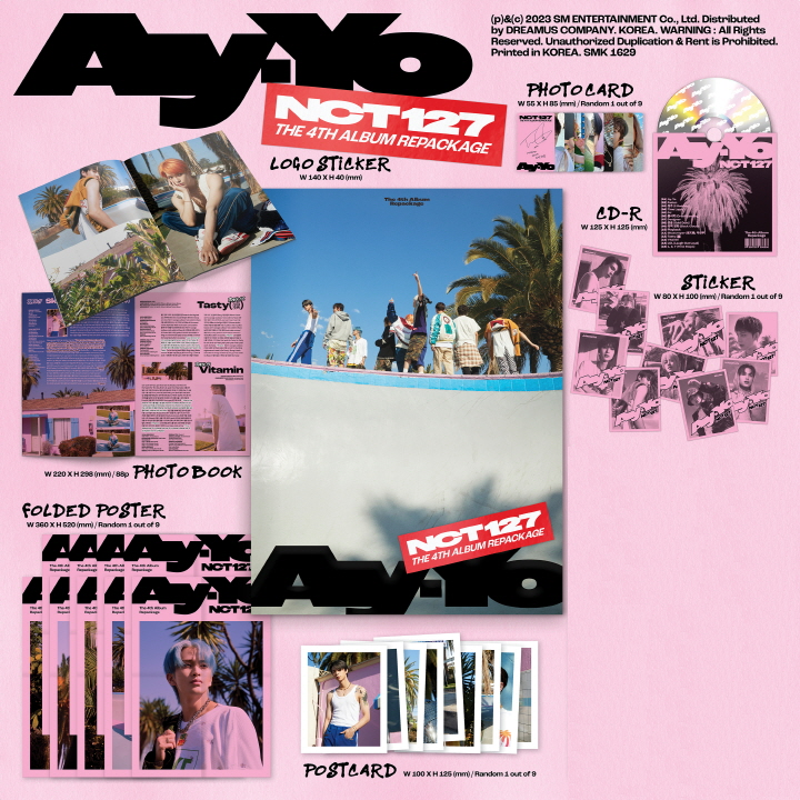 NCT 127 4th Album Repackage - Ay-Yo – Choice Music LA