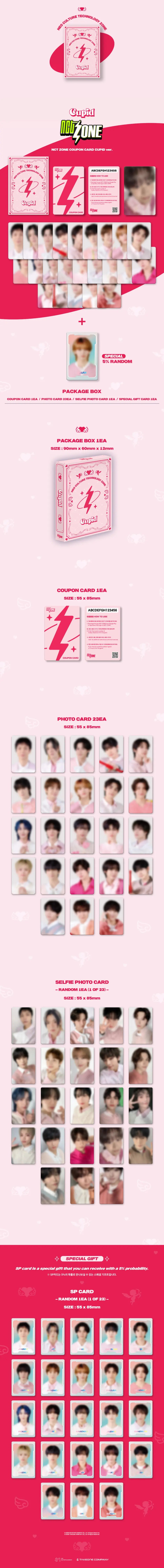 NCT ZONE Coupon Card (Cupid Ver.) – Choice Music LA